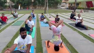 Yogic Therapy Session | Yoga for Stress Relief India | Anil Kumar MDNIY