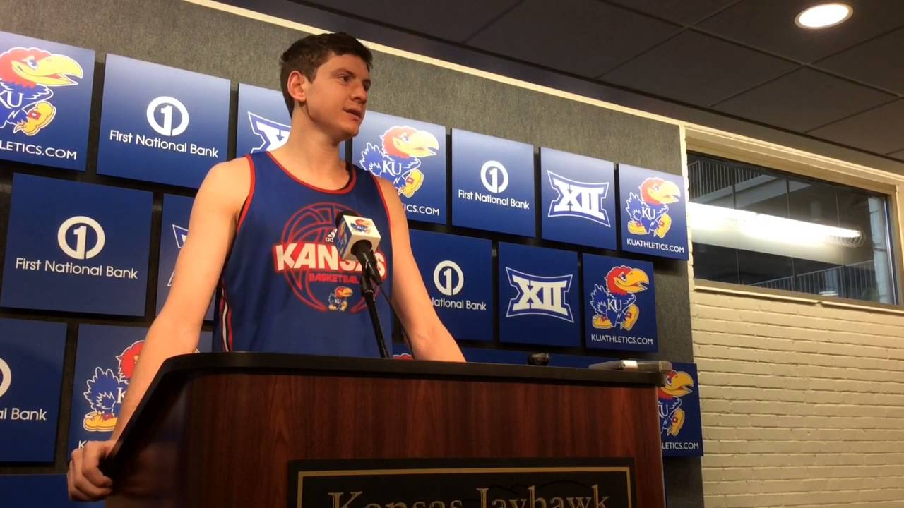 KU's Hunter Mickelson discusses extra playing time