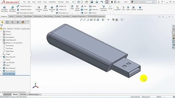 USB Memory Stick in Solidworks