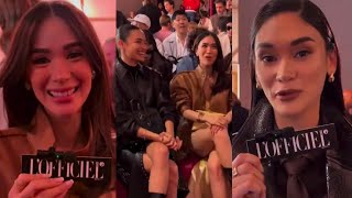 Heart Evangelista at Pia Wurtzbach Nag-ISNABAN sa Paris Fashion Week!