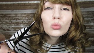 ASMR ?? Sweet French Accent Haircut Roleplay️ (Gender Neutral)