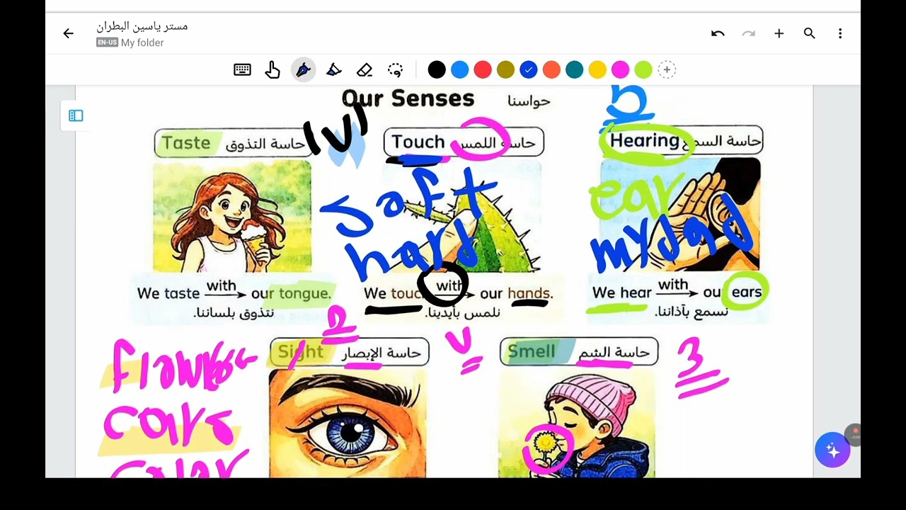 شرح lesson one رابعه ابتدائي الترم الاول المنهج الجديد 2026