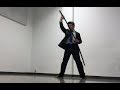 Action with a PP sword. -Japanese businessman game style action 225-