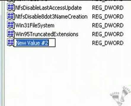 NtfsDisableLastAccessUpdate