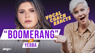 Download Lagu Vocal Coach Reacts to “Boomerang” by Yebba - Does she have a PERFECT voice?! MP3