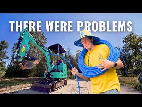 Putting a Budget Mini Excavator to the Test on a Practical Farm Project