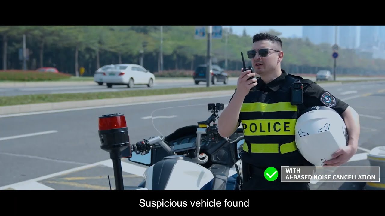 Hytera HP705 et HP785 - Réduction de bruit