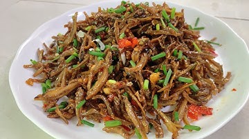 Cách Làm Khô Cá Cơm Rang Mắm Tỏi Ớt Giòn Rụm || Hương Vị Miền Đông 231