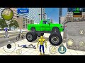 Monster Truck and Rescue Truck at Vegas City - Spider Rope Hero Gangster Crime - Android Gameplay