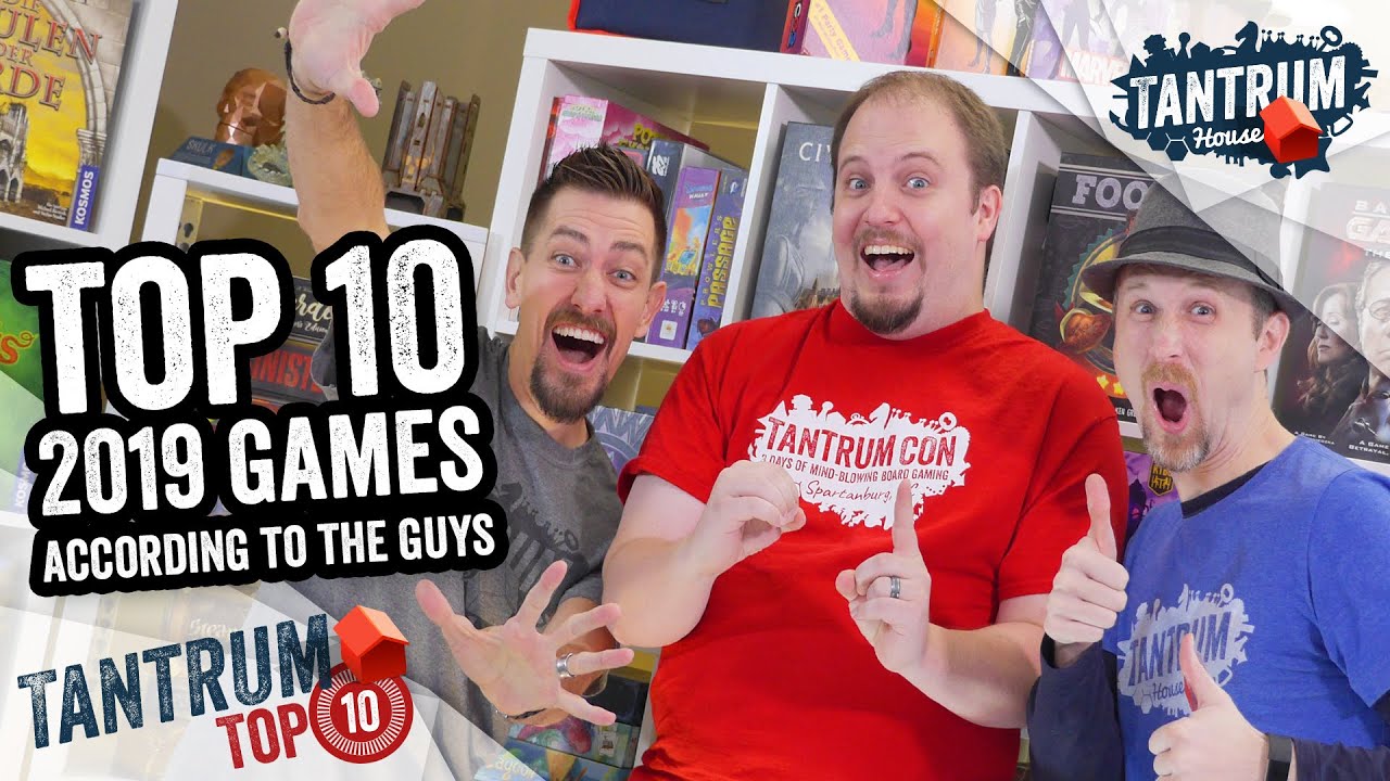 Top 10 Board Games 2019: Tantrum Guys
