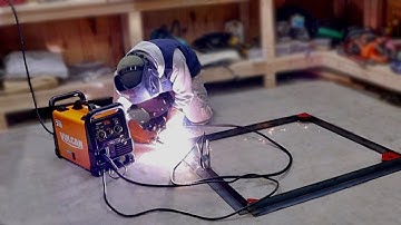 Building Window Frames for our OFF-GRID Shipping Container CABIN in the WOODS