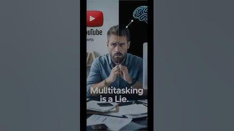 Your Brain Can’t Multitask (Here’s the Truth)” | #brainodd #mindblown #focusfacts