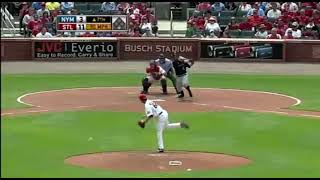 NYM@STL: David Wright hits a single to second base in the seventh inning