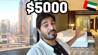 $5000 Dubai Hotel Room Tour 🇦🇪 (I can&#39;t afford this)