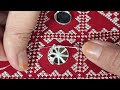 آسان ترین روش دوخت شیشه گرد و نکات مهم که باید مراعات کنید دوخت هزارگی Embroidery Dress Art صنایع