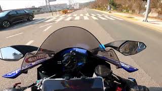 시즌온 기념 R6 배기음 ASMR YAMAHA R6 sc project exhaustsound