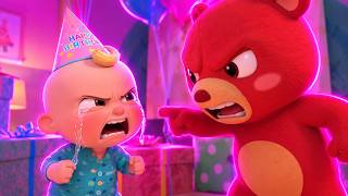 Teddy Gets Mad At JJ I Birthday Song I Csupo Style Remix