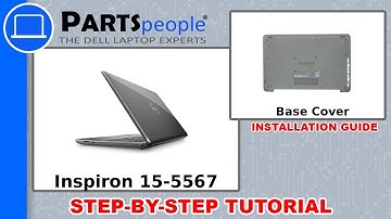 Dell Inspiron 15-5567 (P66F001) Base Cover How-To Video Tutorial