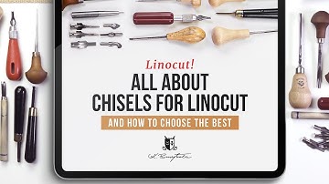 How to choose the best chisels for linocut.. Karol Pomykala
