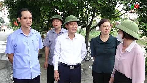 KIỂM TRA TIẾN ĐỘ GPMB THI CÔNG XÂY DỰNG CÁC HẠNG MỤC GIAO THÔNG THUỘC DỰ ÁN NTM KM TẠI XÃ VĨNH TIẾN