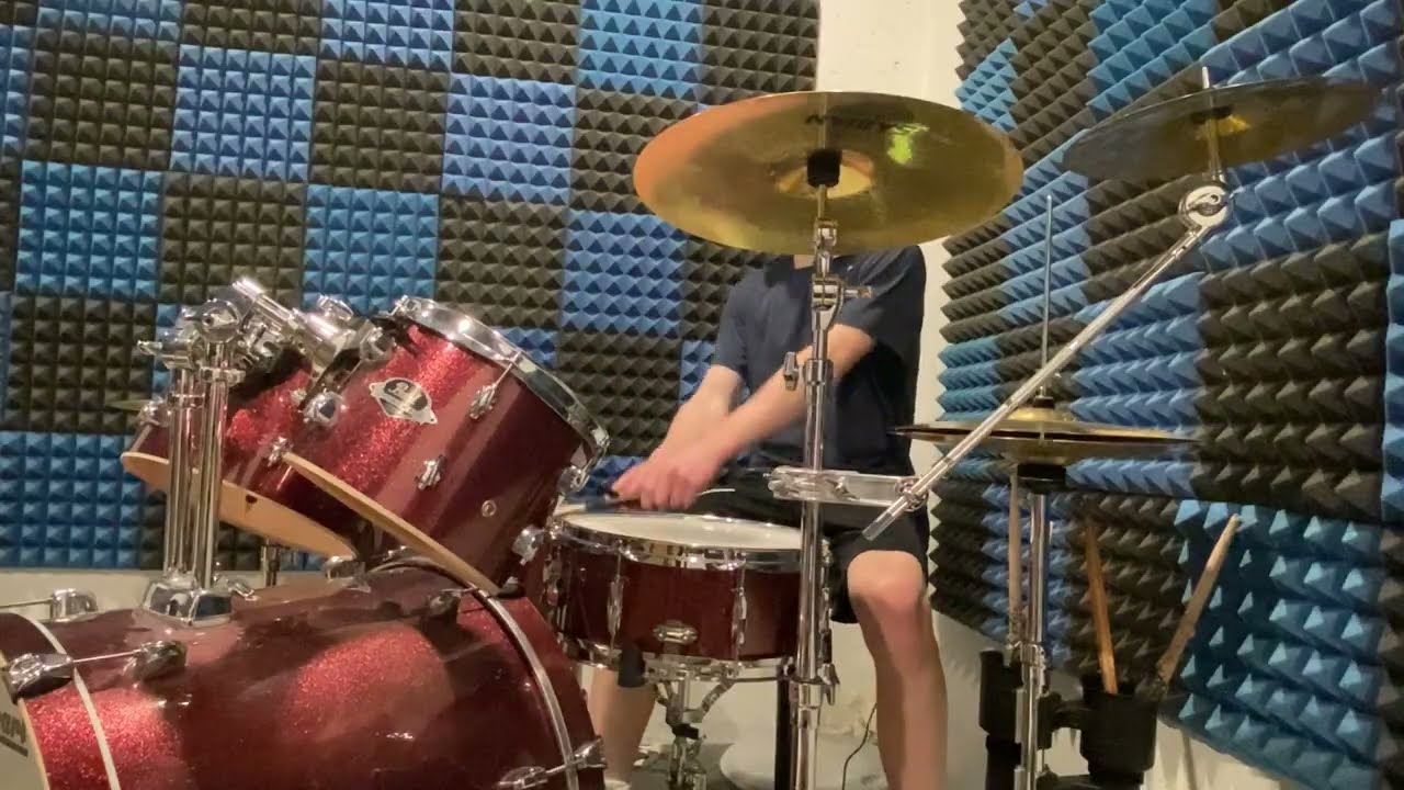 Spring In My Step but with death metal drums