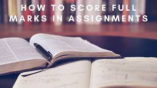 How to Score Full Marks in Assignments... Profile