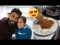 RAJMA CHAWAL BANAYE PEHLI BAAR 😍