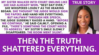 My Sister Said “Best Day Ever” In Court — Then The Judge Suddenly Interrupted... | Panda Revenge