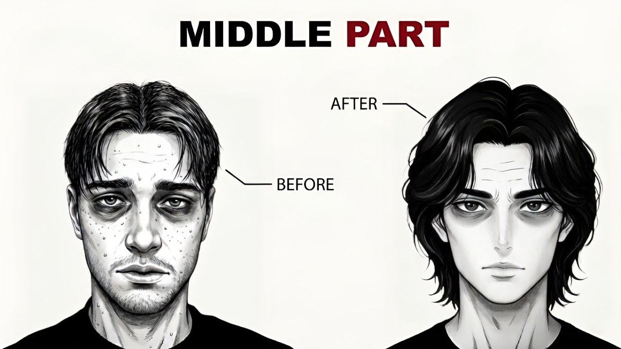 Why Your Middle Part Never Works & How to Fix It