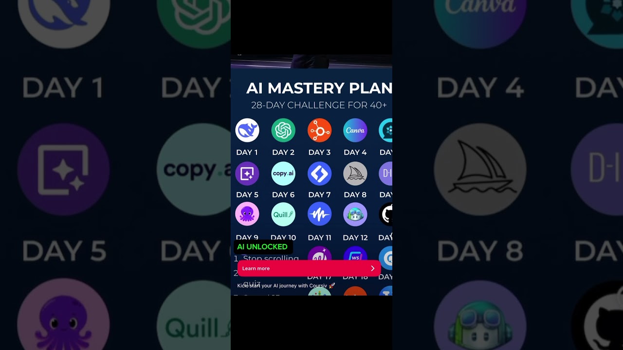 AI Mastery in 28 Days! Are You Ready to Unlock Your Potential?”