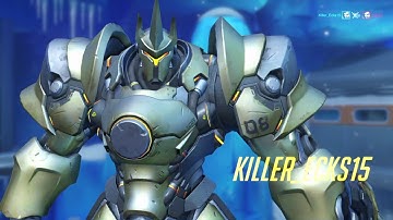 Overwatch 1v1 gameplay