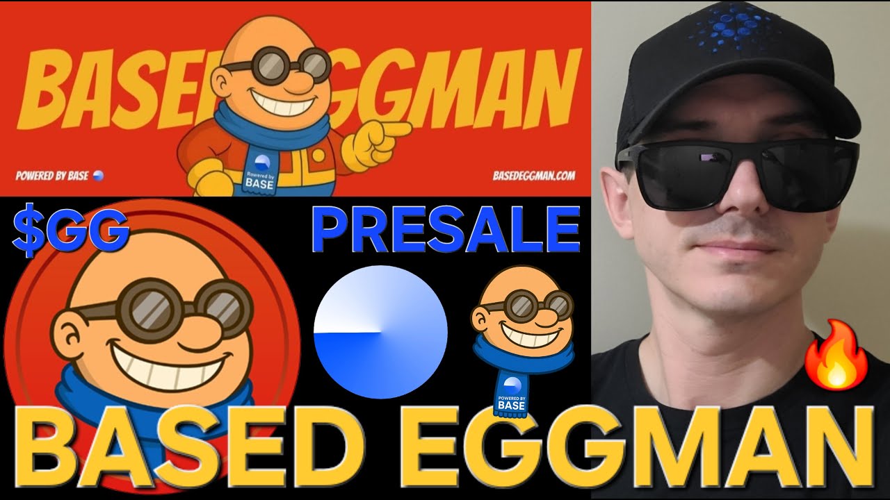 $GG - BasedEggman TOKEN PRESALE CRYPTO COIN HOW TO BUY BASE EGGMAN BASE  COINBASE BLOCKCHAIN MEMECOIN