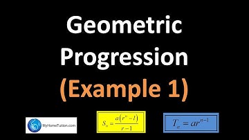 Geometric Progression (Example 1) | Additional Mathematics