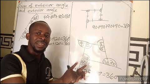 The Sum of Exterior Angles and the Exterior Angle of a Regular Polygon || Plane Geometry 1