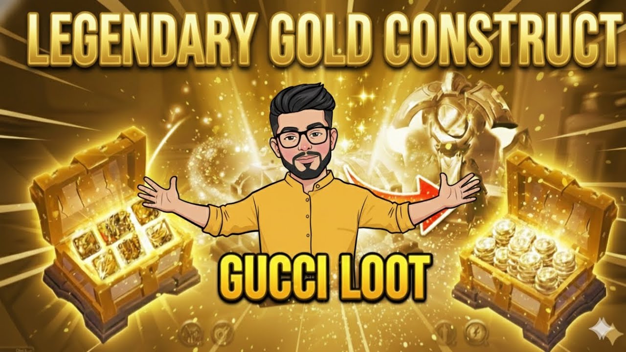 Gold Construct GOLD CONSTRUCT LEGENDERY CHEST !! GUCCI LOOT !! ALBION ONLINE - YouTube
