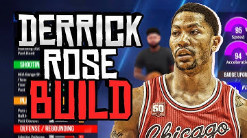 HOW TO MAKE A DERRICK ROSE BUILD ON NBA 2K20 - BEST SPEED BOOSTING SLASHER BUILD!!