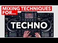 Mixing techniques for techno  pioneer dj xdjxz