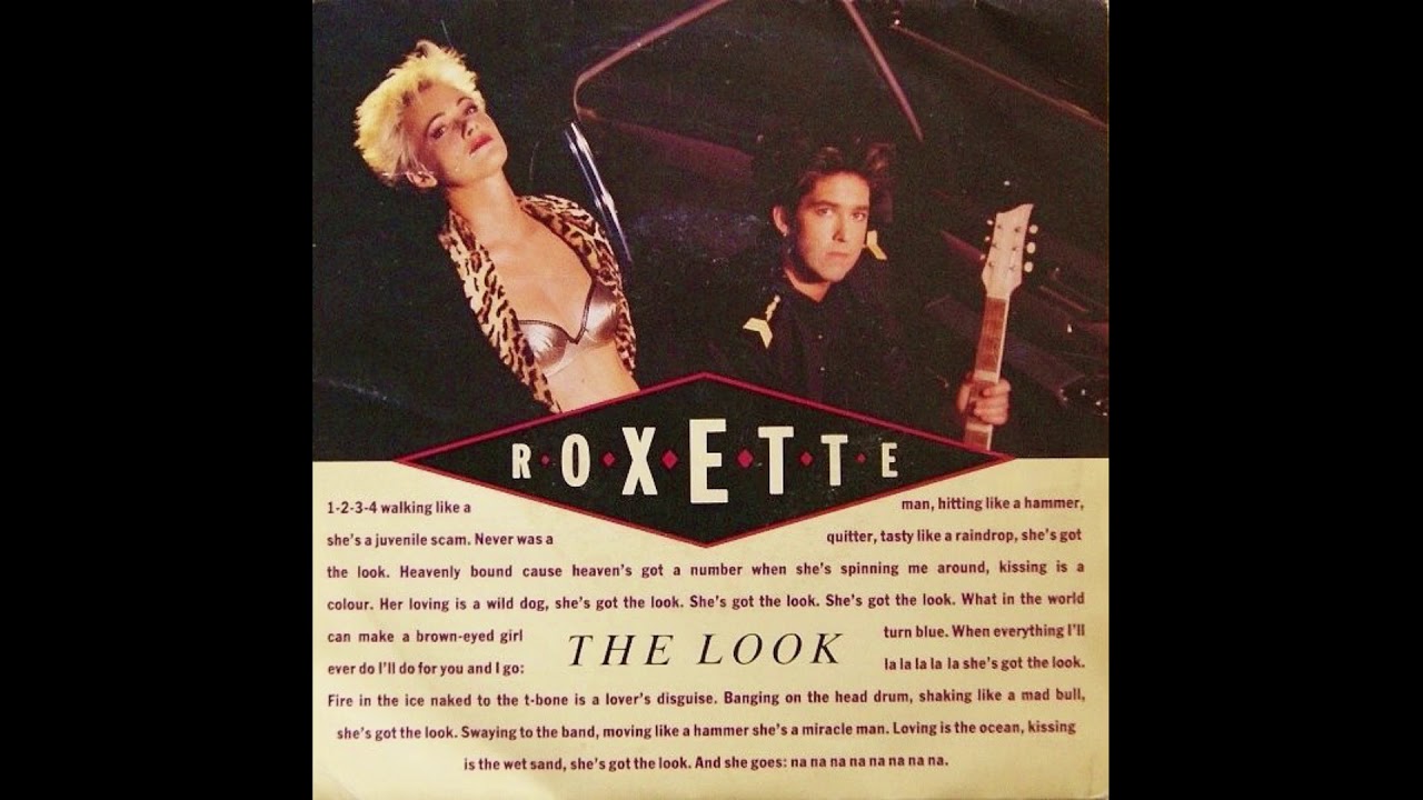 Roxette, The Look, Look Sharp!, 1989, Pop Rock, Extended Mix, DJ Chuski.