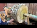 Amazing craft woodturning products  design and create a super products on wood lathe