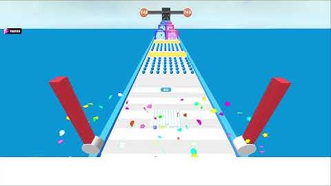 CANAS RUN 3D - ASMR Gameplay iOS,Android Walkthrough Pro Game Mobile (Level Up Big TWERK RACE 3D)