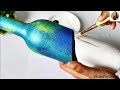 Very Very Unique Bottle Art| No clay Bottle Art | Bottle Craft For Beginners| Bottle Painting Ideas|