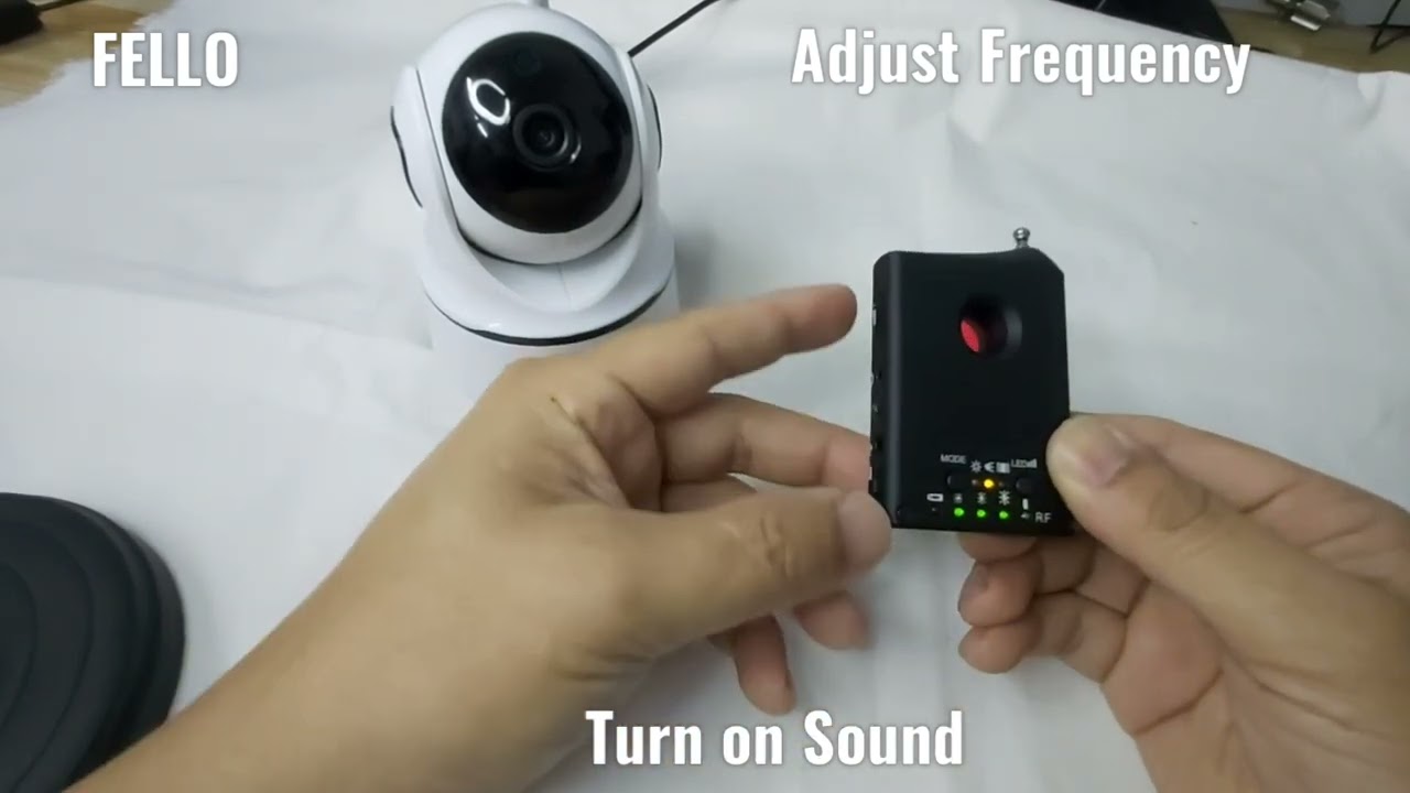 Anti Spy Detector Hidden Camera CCTV bug GPS Signal Lens RF Tracker RF/LENS Detector