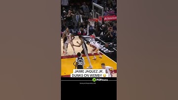 Throwback: Jaime Jaquez Jr. Dunks on Wemby 🤯