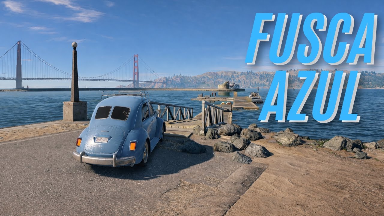 Fusca Azul em San Francisco | Watch Dogs 2