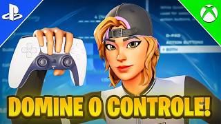 10 DICAS *INSANAS* pra QUEM JOGA no CONTROLE/CONSOLE! MELHOR CONFIGURAÇÃO de FORTNITE PARA CONSOLE!