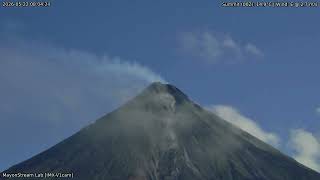 Mayon Volcano 24-Hour Timelapse: May 22, 2026 [SSW RPiCam1] 400x Speed