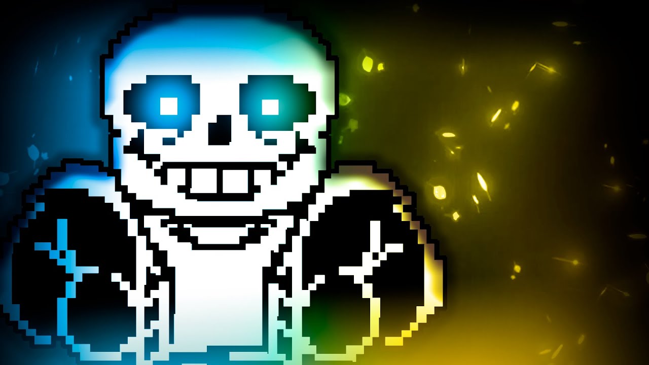 UNDERTALE Hard Mode: Sans Battle (fanmade genocide battle) by Vecc