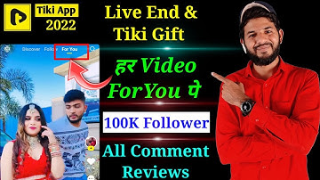 Tiki apps for you | tiki apps live streaming end | tiki apps comment review | tiki live option stop