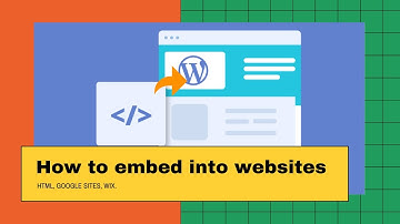 How to embed in Google sites, Html website and Wix | videos, forms, slides and docs