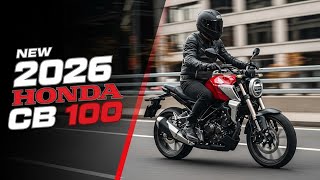 New 2026 Honda CB 100 – First Look at Honda’s Small Bike with a Big Surprise!‼️🔥